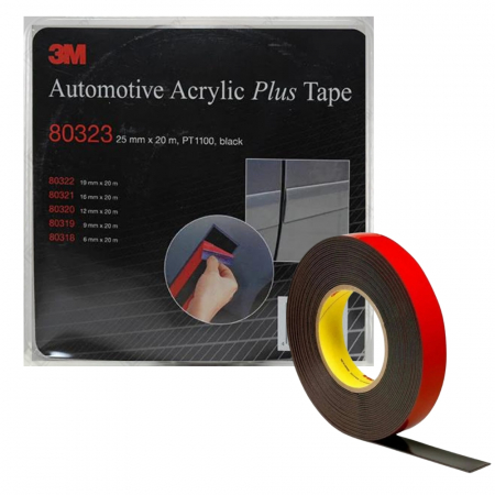 Mascare - Banda dublu adeziva Acril Plus 25 mm. x 20 m. - 3M.80323