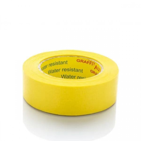 Consumabile vopsitorie - Banda mascare galbena, 36 mm x 45 m - GRAFFIT AUTO