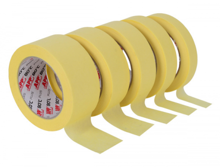 Banda mascare - Banda mascare medium galbena, 80 grade, 48 mm. - APP