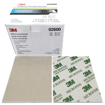Consumabile vopsitorie - Burete abraziv microfin, 139 mm. x 114 m. - 3M.02600