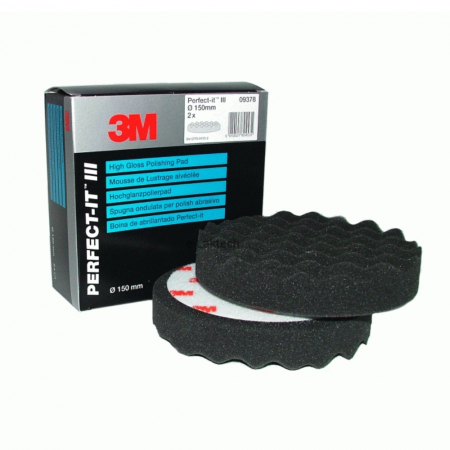 Detailing - Burete polish fin gri valurit, diametru 150mm - 3M.09378