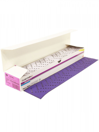 Consumabile vopsitorie - Coli abrazive Hookit Multihole 737U, P120, 70x396 mm. - 3M.51412