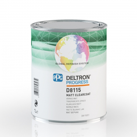 Lac auto si intaritor - Deltron Grs Matt Clearcoat, cutie 1,0 ltr.