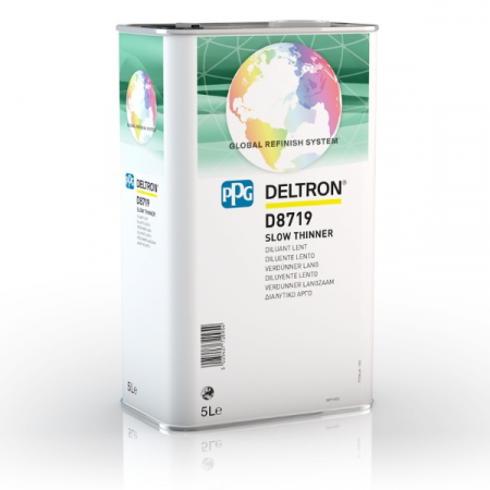 Diluant si degresant auto - Deltron Hs Low Voc Thinner - Lent, cutie 5,0 ltr.