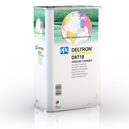 Diluant si degresant auto - Deltron Hs Low Voc Thinner - Medium, cutie 5,0 ltr.
