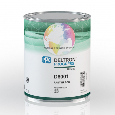 Vopsea auto - Deltron progress UHS DG fast black, cutie 1,0 ltr.