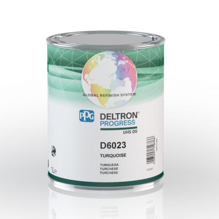 Vopsea auto - Deltron progress UHS DG turquoise, cutie 1,0 ltr.