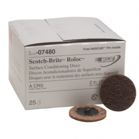 Disc abraziv dur maro, Schotch Brite Roloc, diametru 120mm - 3M.07480 [1]