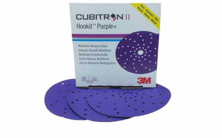 Discuri abrazive - Disc abraziv de slefuit cubitron II mov 150 mm, P120 - 3M.51370