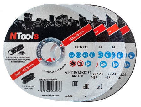 Tinichigerie - Disc pentru taiat 125x1.0x22.23 - APP