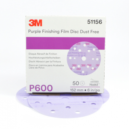 Consumabile vopsitorie - Discuri Hookit Film 260L, P600 - 3M.51156