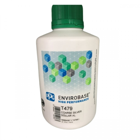 Vopsea auto - Envirobase Coarse Silver Dollar Aluminium, cutie 1,0 ltr.