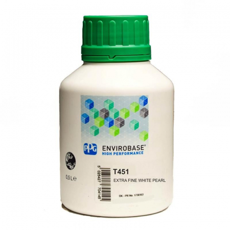 Vopsea auto - Envirobase Extra Fine White Pearl, cutie 0,5 ltr.