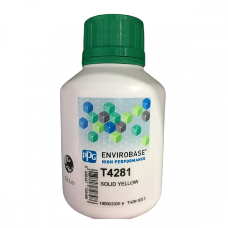 Vopsea auto - Envirobase Solid Yellow, cutie 0,5 ltr.