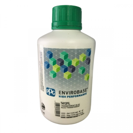 Vopsea auto - Envirobase Transparent Blue, cutie 1,0 ltr.