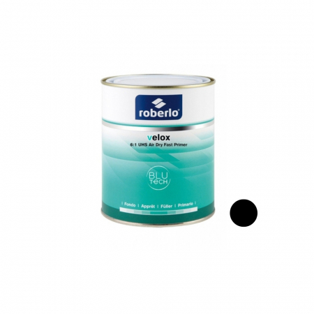 Grund / primer, filler, intaritor - Grund rapid Velox V6 UHS 6:1 negru, cutie 3,0 ltr. - Roberlo