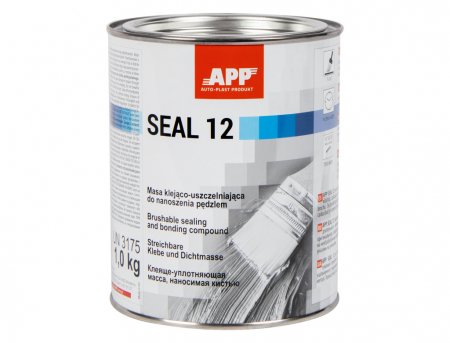 Adezivi si mastic - Mastic pensulabil, gri inchis, cutie 1,0 kg. - APP