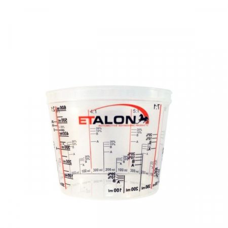 Consumabile vopsitorie - Pahar plastic 0,750 ml. - ETALON