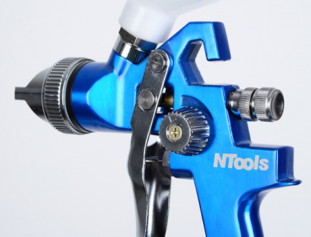 Pistol de vopsit albastru, duza 2,0. - NTools [2]