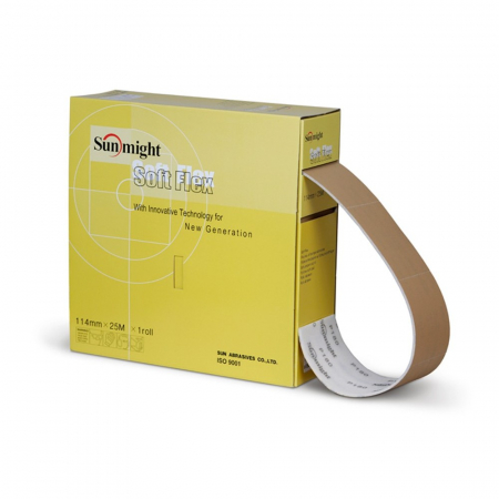 Consumabile vopsitorie - Rola Softlex 114mm x 25 m, P800 - Sunmight