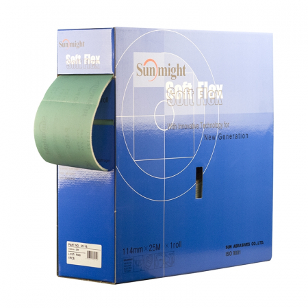 Consumabile vopsitorie - Rola Softlex Film 114mm x 25 m, P800 - Sunmight