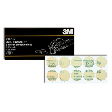Discuri abrazive - Rondea abraziva 9 microni, diametru 32 mm. 100 buc. - 3M.00127