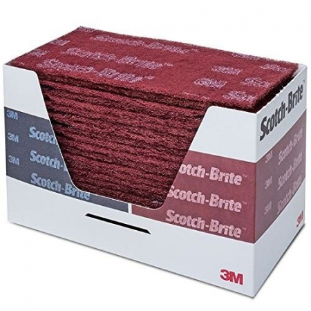Consumabile vopsitorie - Pasla rosie Scotchbrite, 114x228 mm - 3M.64659