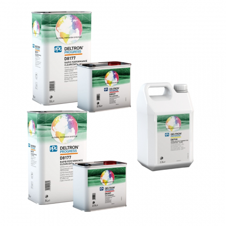 Set lac D8177 + intaritor D8307 + diluant D8758 - PPG Deltron [1]