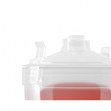 Set PPS pahare gradate vopsea 600ml si capace cu filtru 125 microni [2]