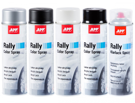 Spray vopsea auto si prefill - Spray argintiu, tub 600 ml. - APP
