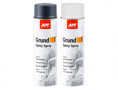 Spray vopsea auto si prefill - Spray Epoxy Primer, gri inchis, tub 500 ml. - APP