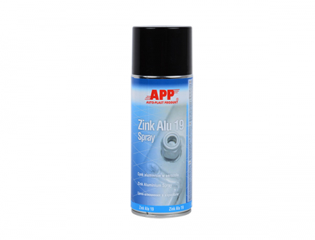 Spray vopsea auto si prefill - Spray zinc aluminiu, culoare gri, tub 400 ml. - APP