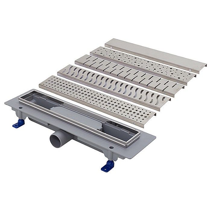 RIGOLA DUS LIV 350MM GRILA INOX VIBE RAMA INOX 674740 [2]