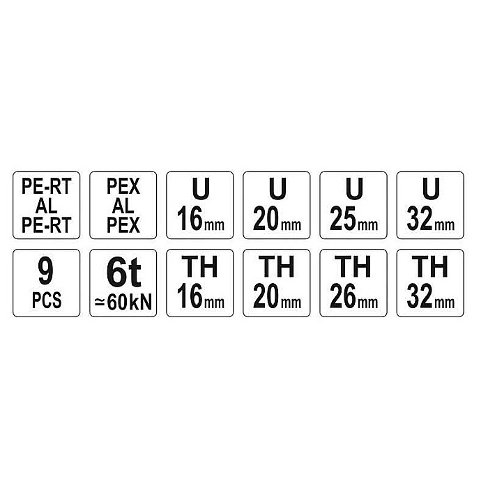 CLESTE SERTIZAT TEVI PEX-AL-PEX YT-21735 YATO [2]