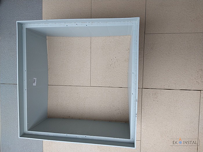 PRELUNGIRE CAMIN COLECTARE 550X550 PPC 23CM INALTIME  PPCAMPD550 [3]