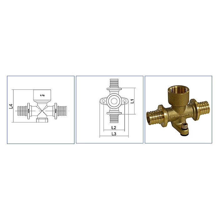 TEU 20-1/2 FI ALAMA FLANSA SUSTINERE PEX PPSU PEXKIT [2]