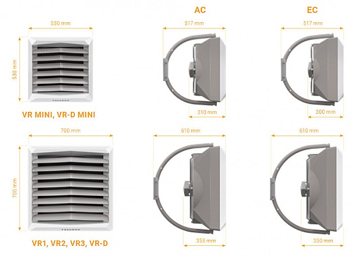 AEROTERMA VTS VOLCANO VR2 8-50 KW MOTOR AC [5]