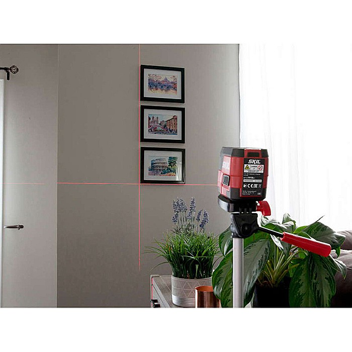 NIVELA LASER CU LINIE IN CRUCE 1910 AA SKIL  RESIGILAT [4]