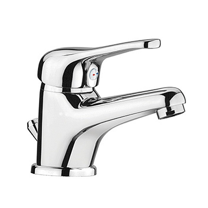 BATERIE MONOCOMANDA LAVOAR TIEMME G01 GAMMA CU VENTIL POP-UP CROM [1]