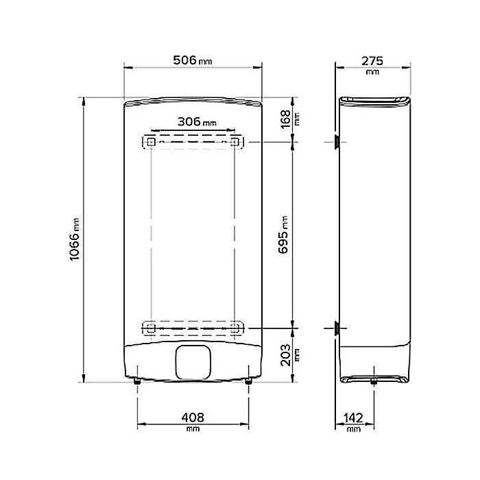 BOILER ELECTRIC ARISTON VELIS WIFI 80 EU 3626324 [4]