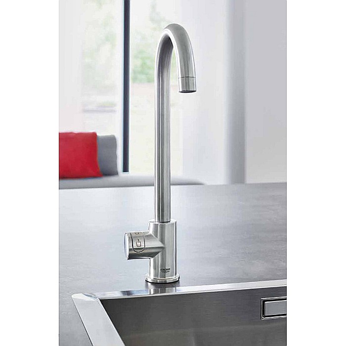 BATERIE BUCATARIE SI BOILER MARIMEA M GROHE RED MONO 30085A01 [5]
