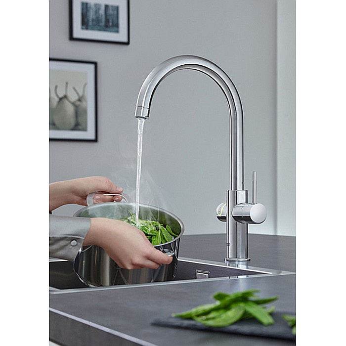 BATERIE BUCATARIE SI BOILER MARIMEA L GROHE RED DUO 30079001 [5]