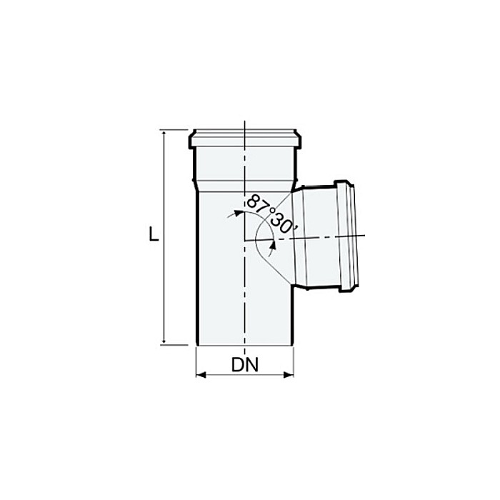 RAMIFICATIE PP 110-110-90 15083011087 EASYKIT VALROM [2]
