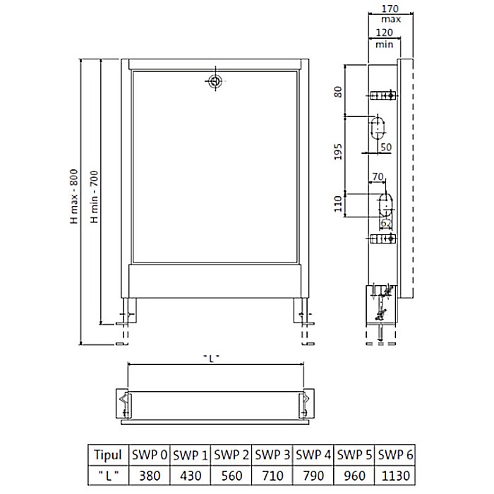 CUTIE DISTRIBUITOR INGROPAT 8 CAI 710X700-800X120-170 PURMO [2]