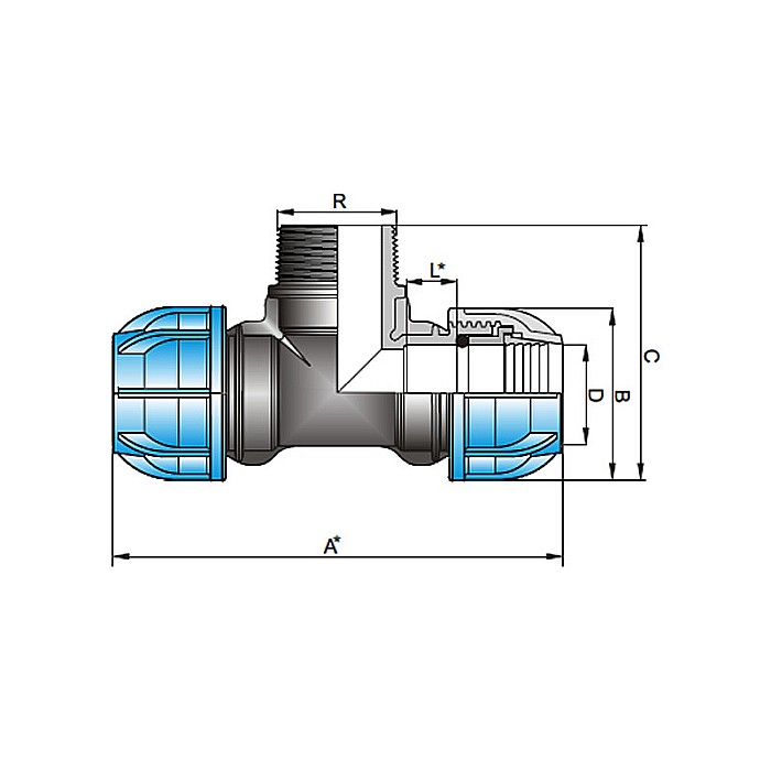 TEU PE 50-11/2-50 FE WATERKIT [2]