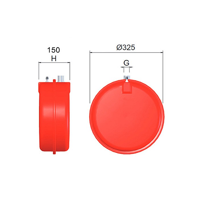 VAS DE EXPANSIUNE CIMM CP 10L PLAT CIRCULAR CM7510 [2]