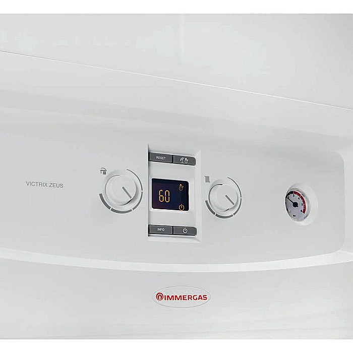 CENTRALA TERMICA PE GAZ IN CONDENSATIE IMMERGAS VICTRIX ZEUS 32 CU BOILER INOX 45 L KIT EVACUARE INCLUS [3]