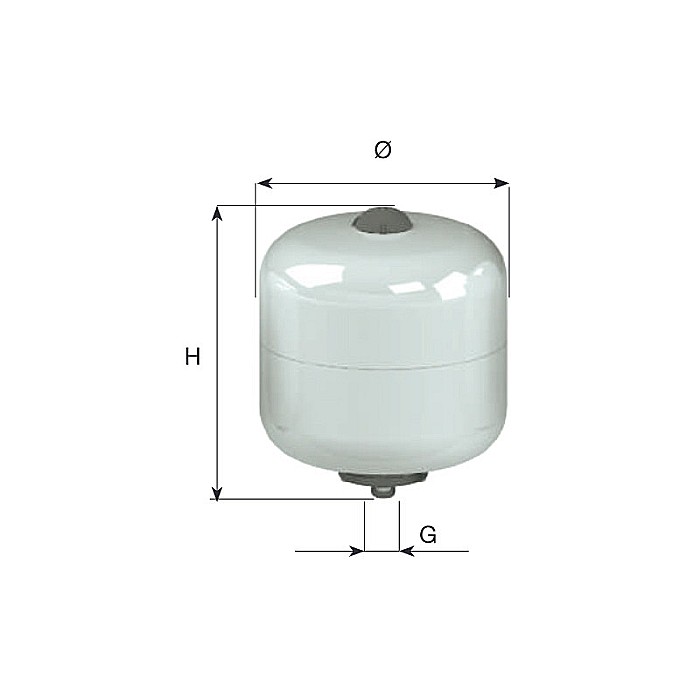 VAS DE EXPANSIUNE CIMM ACS CE 12L CM511242 MEMBRANA INTERSCHIMBABILA [1]