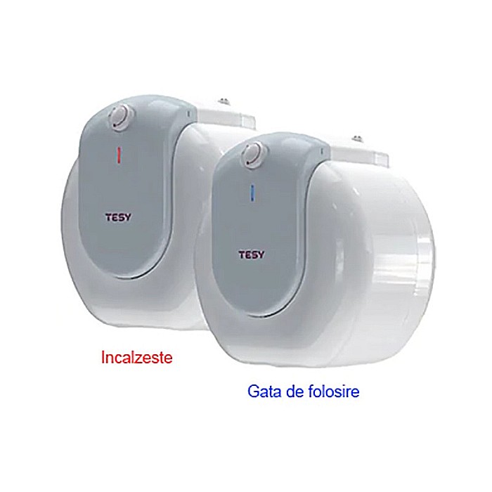 BOILER TESY ELECTRIC 10L GCU 1015 L52 RC COMPACT MONTAJ SUB CHIUVETA [3]