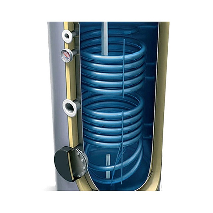 BOILER TESY CU DOUA SERPENTINE 200L EV 7/5 S2 200 60 DE SOL [2]